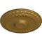 Ekena Millwork Linus Ceiling Medallion, Hand-Painted Gold, 11 1/4"OD x 1 1/8"P CM11LIGLS - alternate 3
